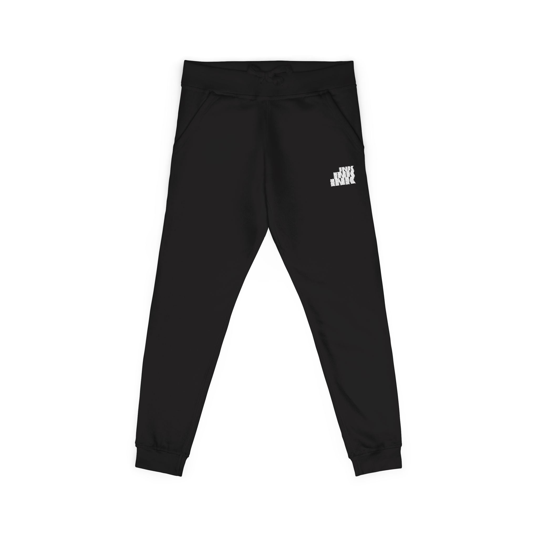 Ink&Cotton/Cozy Unisex Embroidered Fleece Sweatpants for Relaxation and Comfort