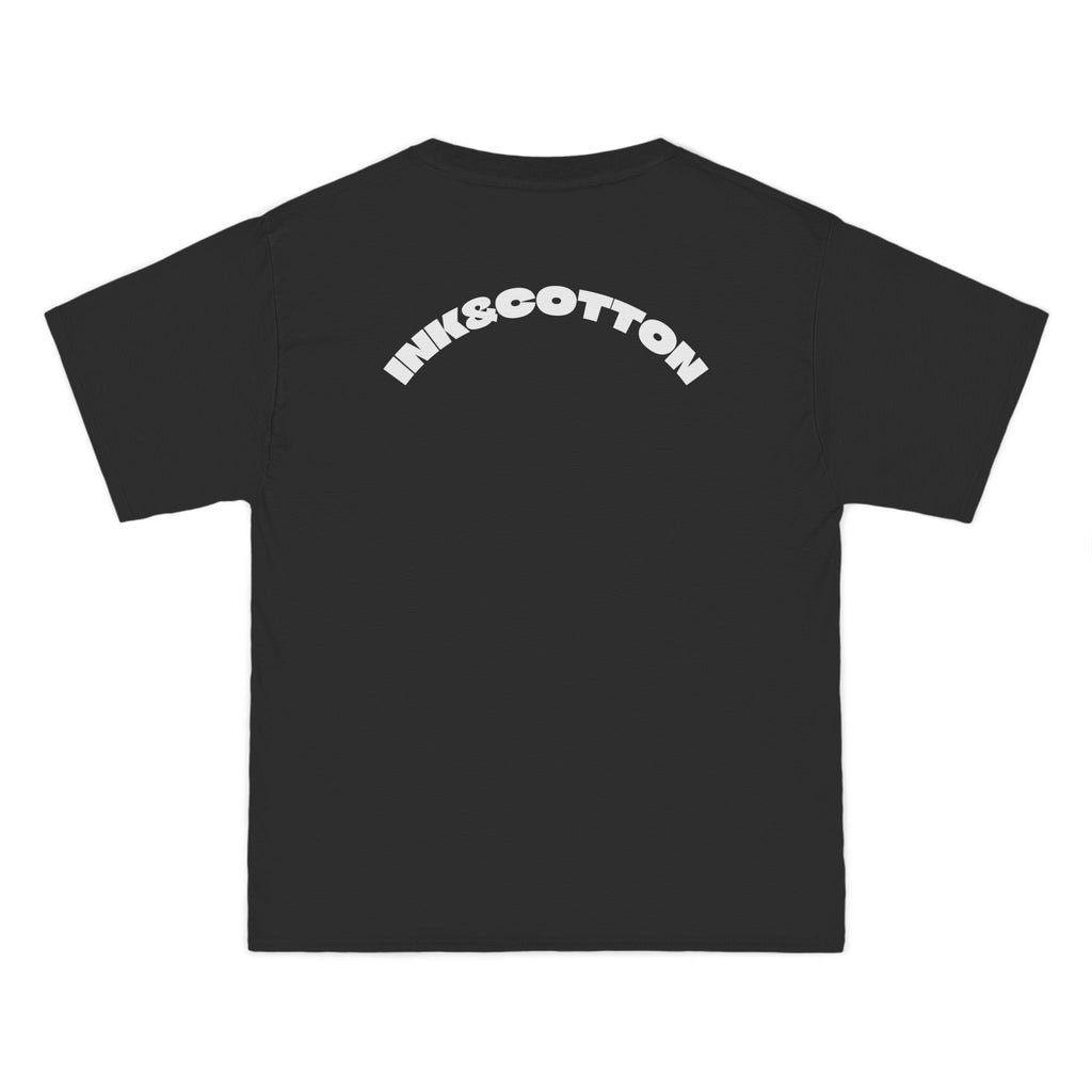 Panda Logo Beefy Short-Sleeve T-Shirt — Casual Graphic Tee with Back Text