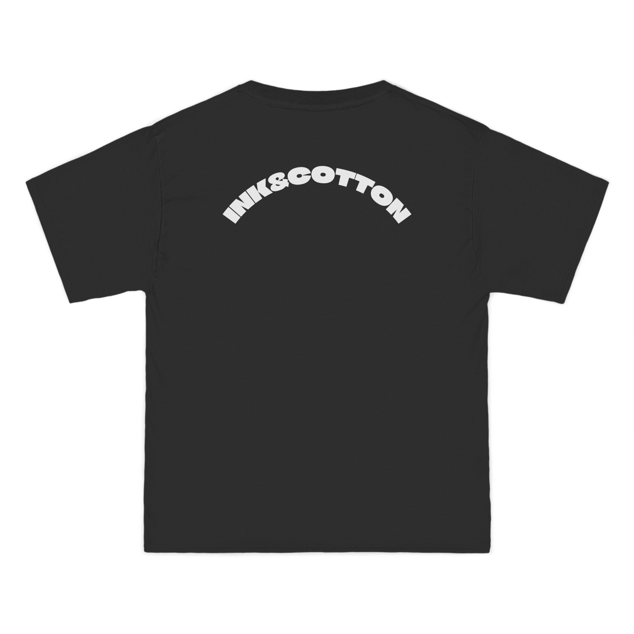 Panda Logo Beefy Short-Sleeve T-Shirt — Casual Graphic Tee with Back Text