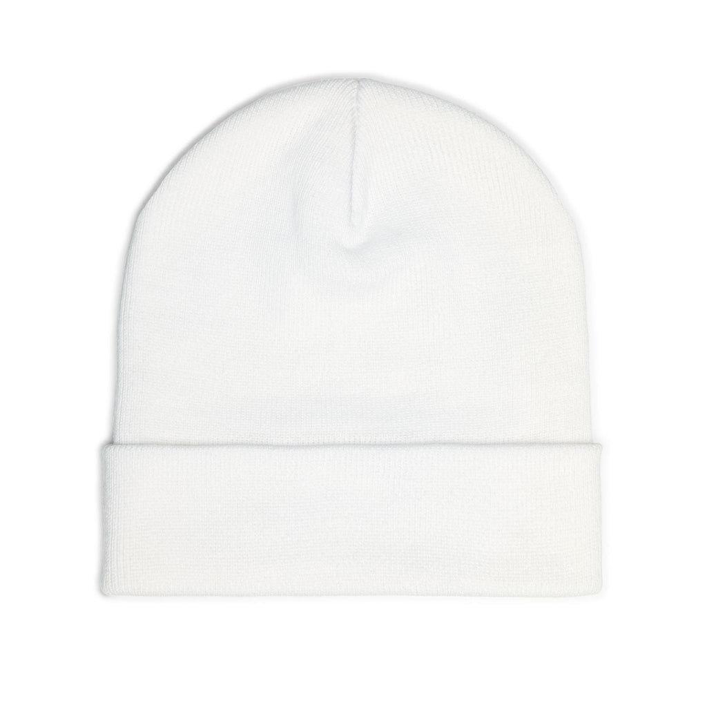 Ink&Cotton/Embroidered Knit Beanie | Cozy Winter Hat