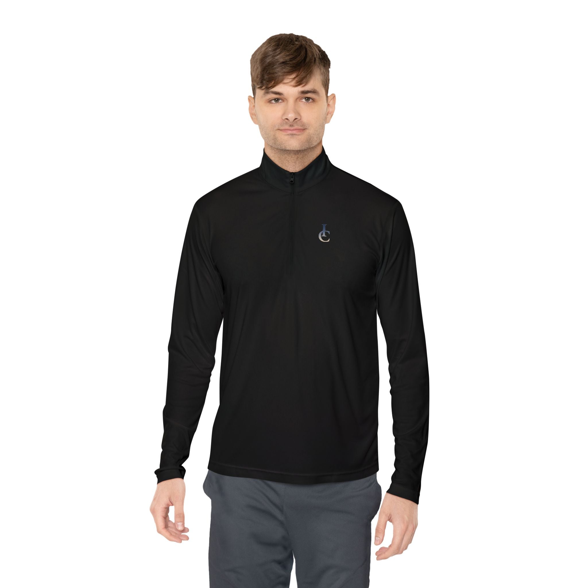 Ink&Cotton/Stylish Unisex Quarter-Zip/Athleisure Wear
