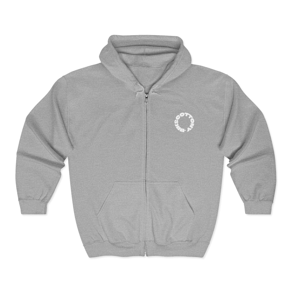 Ink&Cotton/Cozy Unisex Zip-Up Hoodie