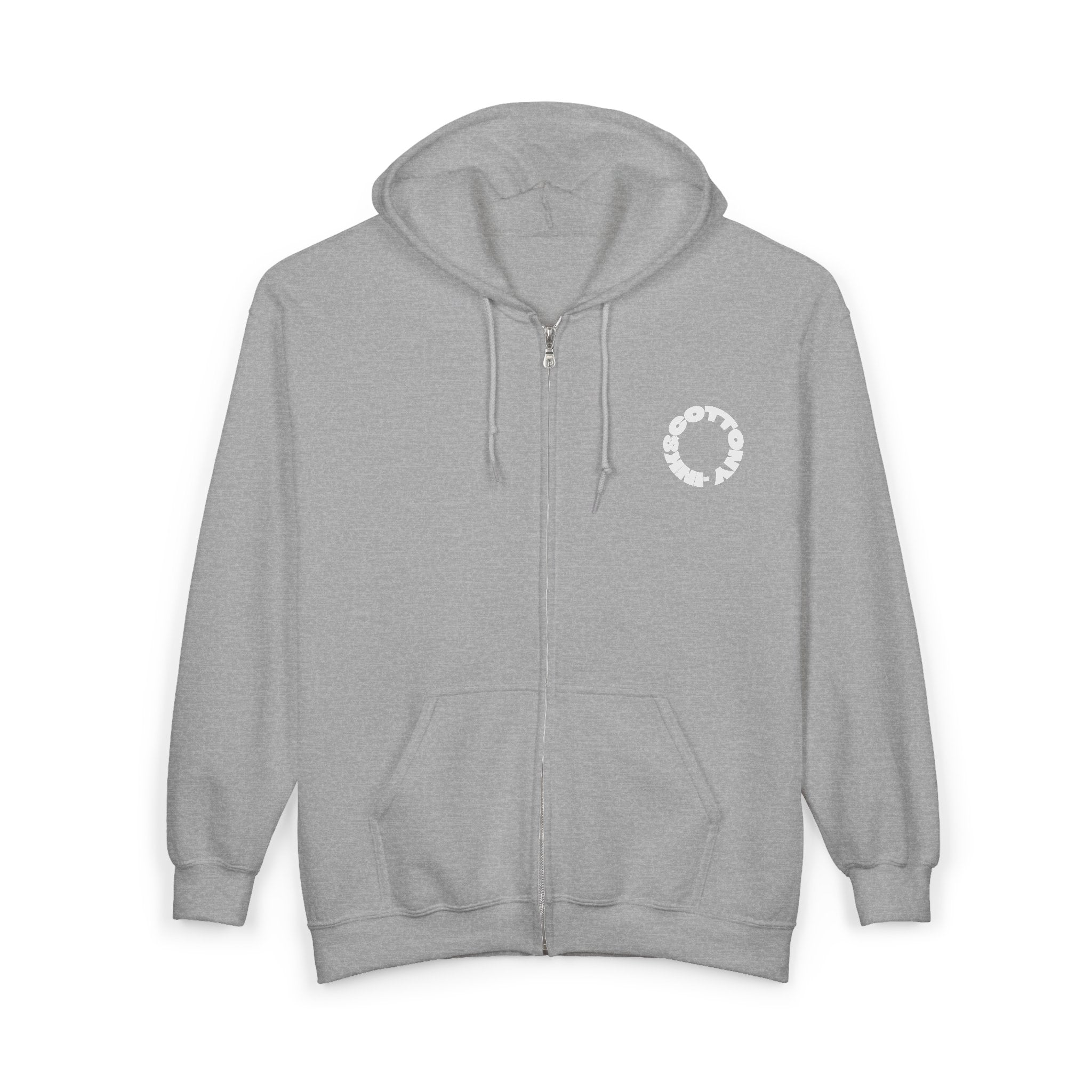 Ink&Cotton/Cozy Unisex Zip-Up Hoodie